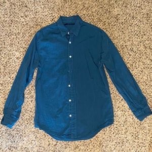 Teal Button Down Shirt